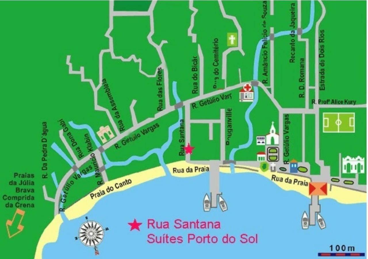 Suite Porto Do Sol Abraão Extérieur photo